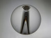 SCHÄFER GLAS SHOP SONDERAKTION - Glaskugel, ca. 90 mm, kristall mit Durchgangsloch ca. 13 mm